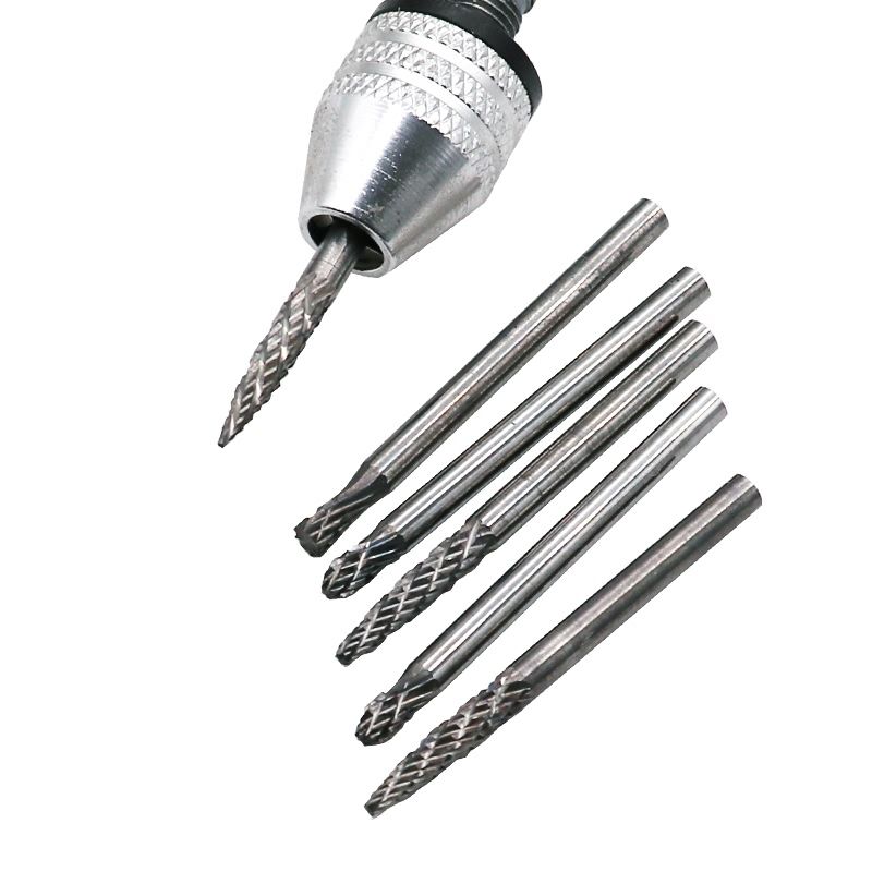 JIGONG 20pcs 3mm Tungsten Steel Grinding Rolling Carbide