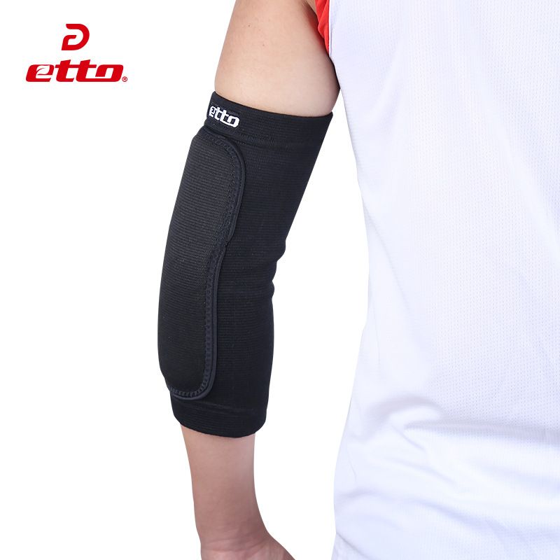 Etto 1 Pair Elastic Breathable Elbow Pads For Volleyball