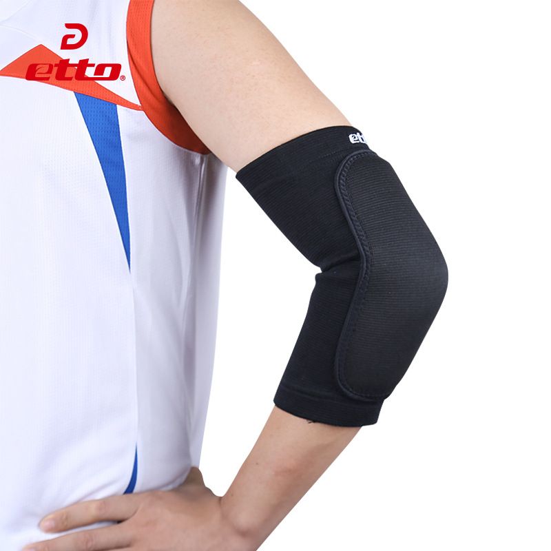 Etto 1 Pair Elastic Breathable Elbow Pads For Volleyball