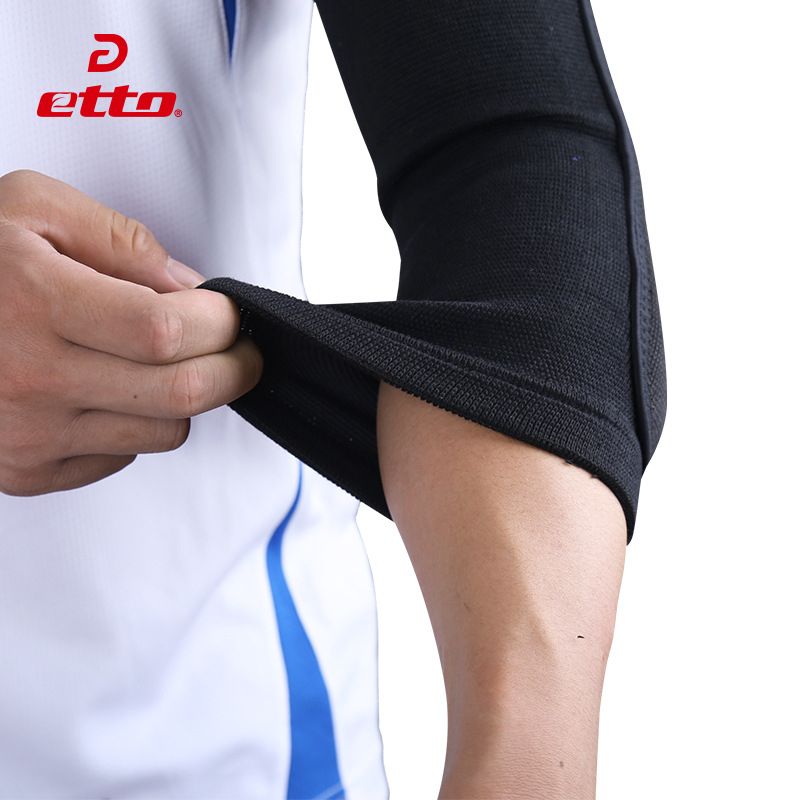 Etto 1 Pair Elastic Breathable Elbow Pads For Volleyball