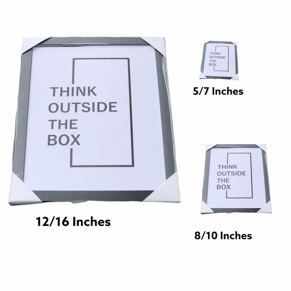 Think Out The Box Decorative Wall Frame