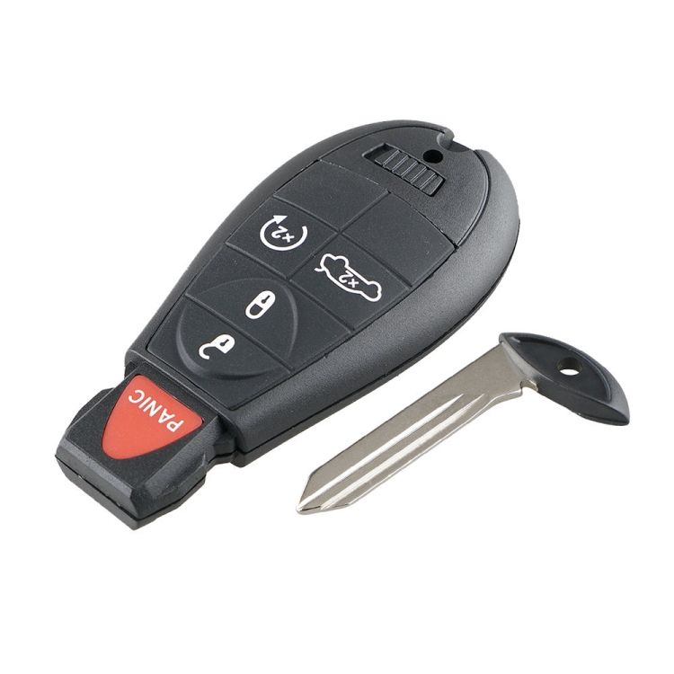 Car Key Shell For Dodge / Chrysler / Jeep 5-button For Dodge / Chrysler / Jeep