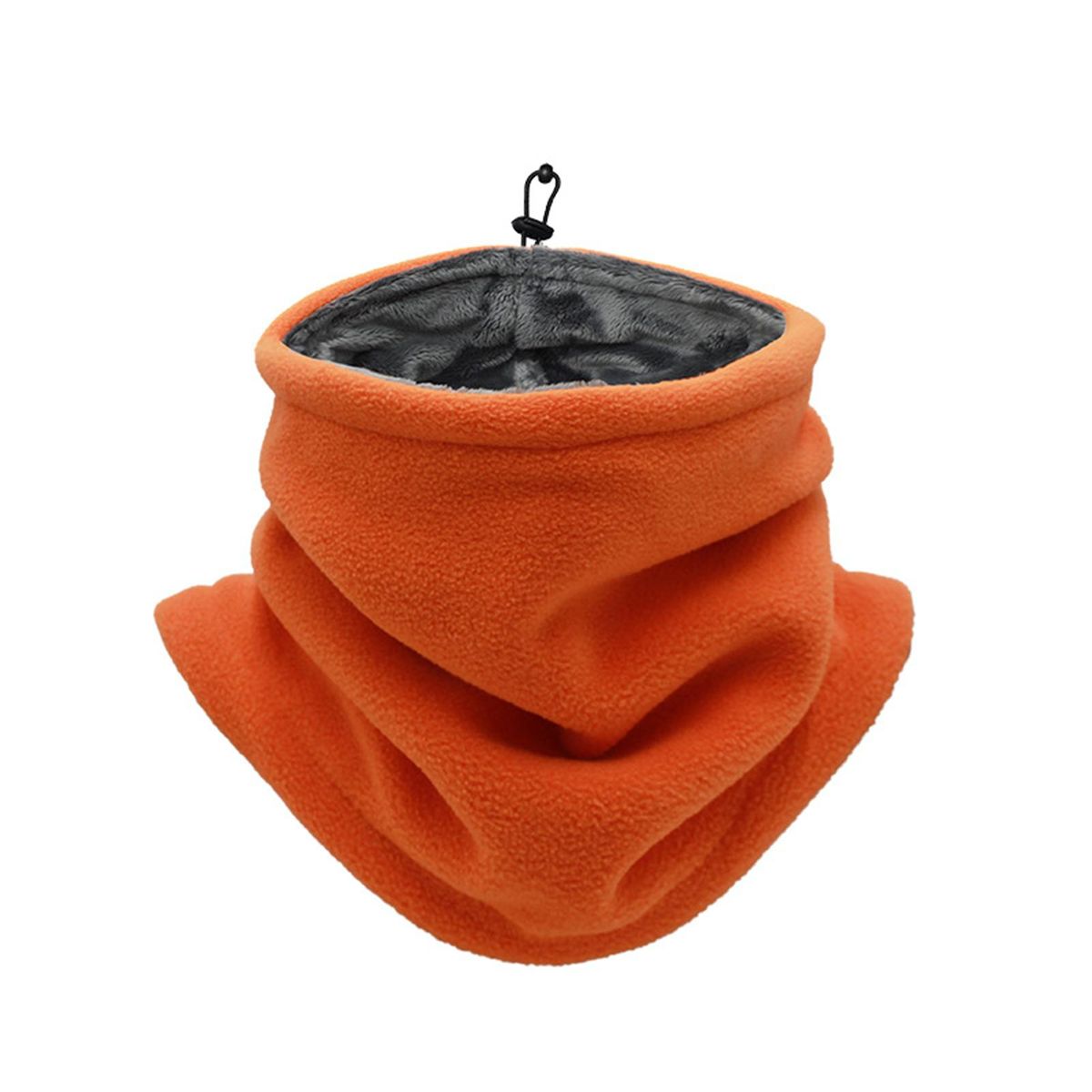 Pullover Scarf Winter Scarf Neck Protector Orange Yellow
