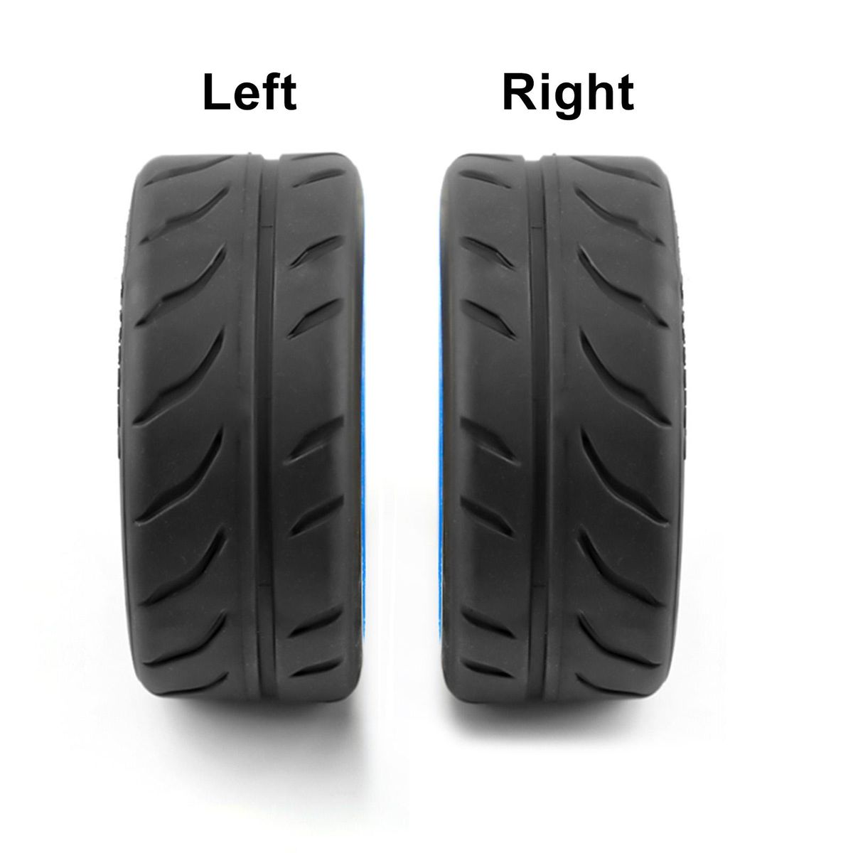 4pcs 5-Spoke 102*75*43mm Remote Control Off-Road Rally Car Tires 17mm Wheel Hex Replacement for Arrma 1/7 Infraction Limitless Felony Remote Control Car Wheel Upgrade Parts