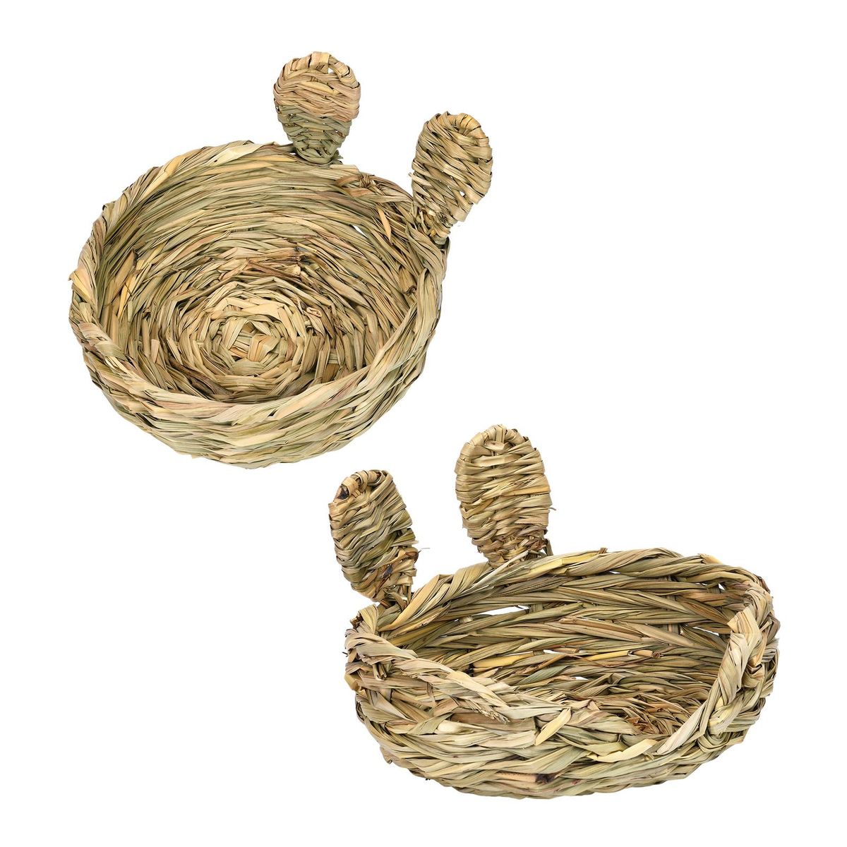 Rabbit Grass Bed Bunny Bedding Nest For Round Opening