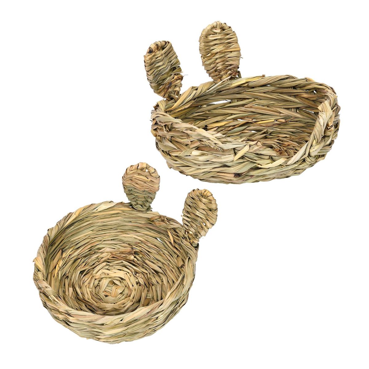 Rabbit Grass Bed Bunny Bedding Nest For Round Opening