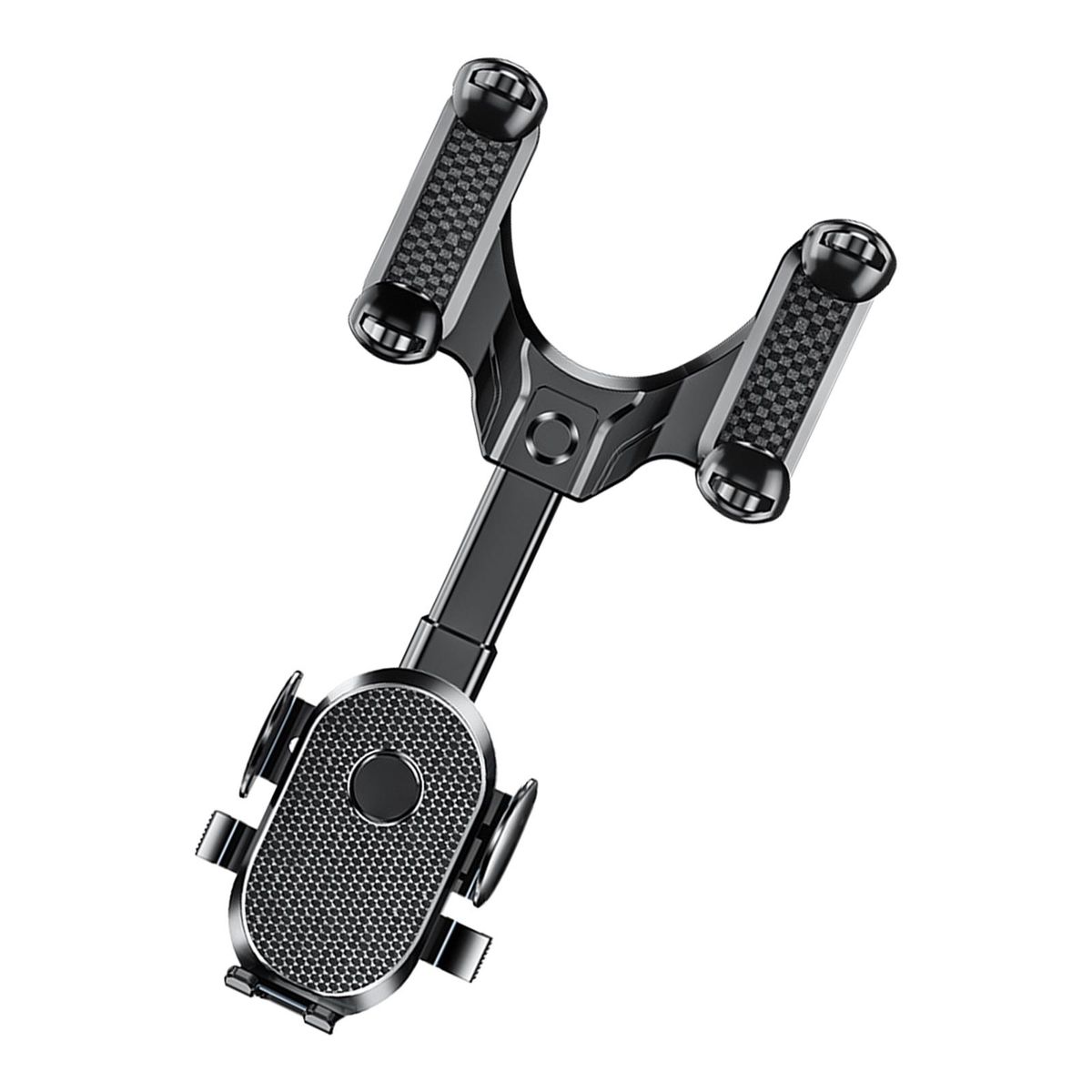 Car Rear View Mirror Mount Car Phone Holder Fit For Retractable
