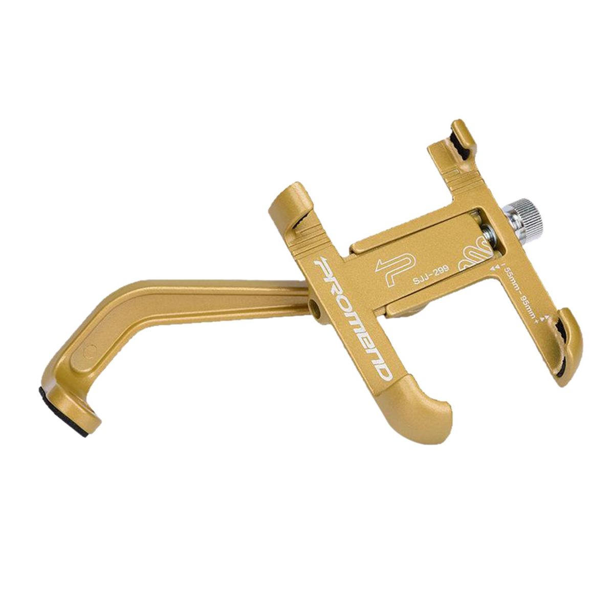 Aluminum Handlebar Phone Holder Mount, Golden 02