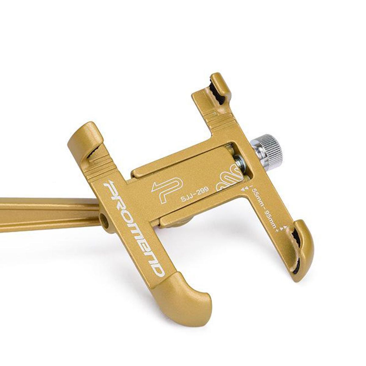 Aluminum Handlebar Phone Holder Mount, Golden 02