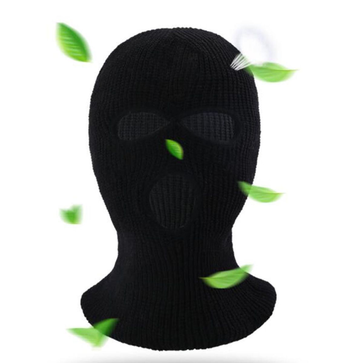 Cycling Headgear Winter Motorcycle Warmer Cover Black
