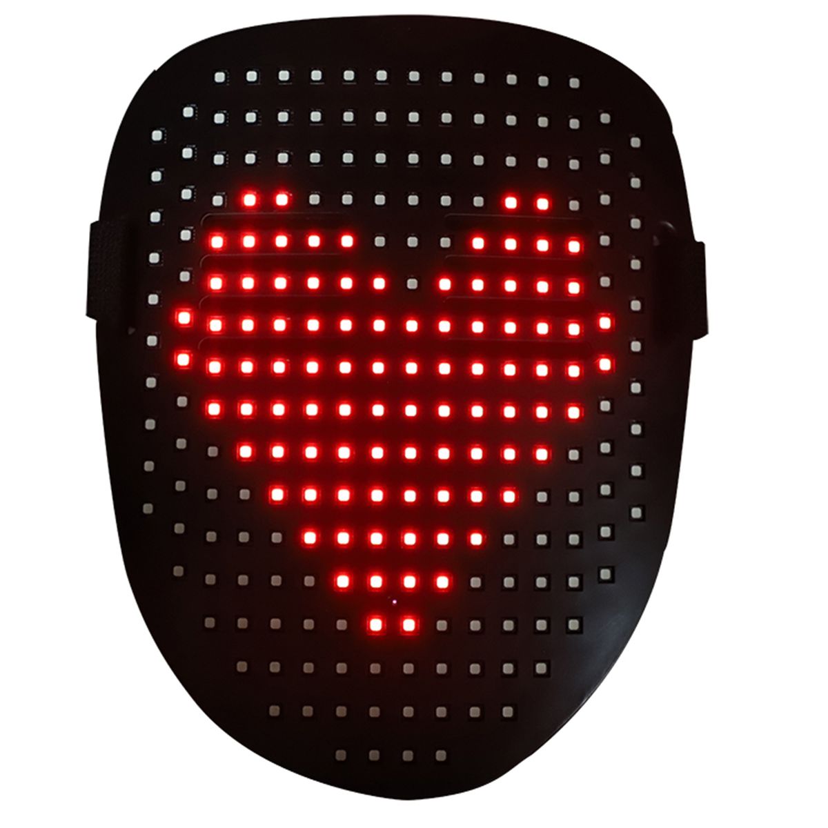 LED Luminous Facemask Light-up Face Mask Costume Mask