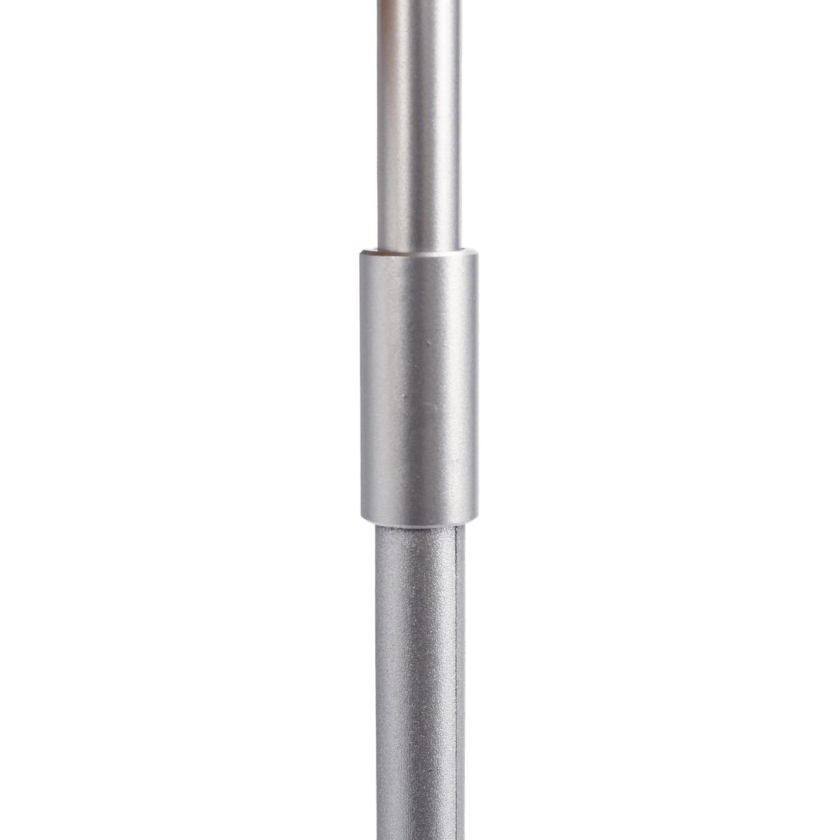 Vintage Desktop Microphone Prop Model with Adjustable Height, Classic Retro Style Microphone Stand Fake Mic Prop,Silver