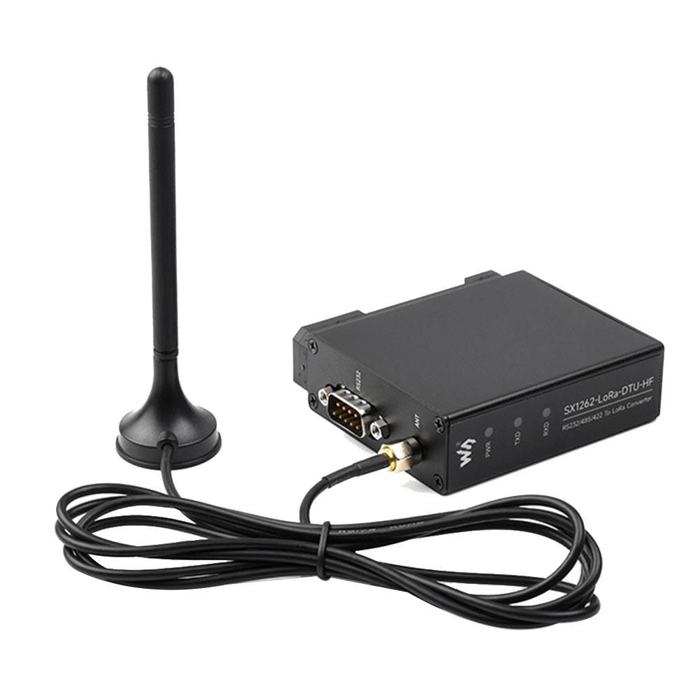 SX1262-LoRa-DTU-HF 850-930MHz Guide Rail LoRa Data Transmission Terminal DTU RS232RS485RS422 to LoRa for Sub GHz HF