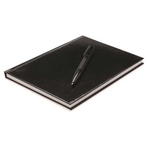 Hard Cover Notebook With Pen