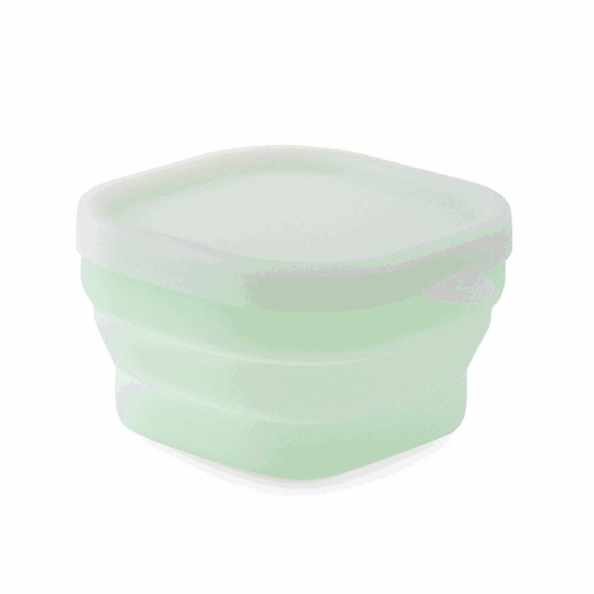 Foldable Bowl Freezer Safe Silicone Collapsible Bowl Green