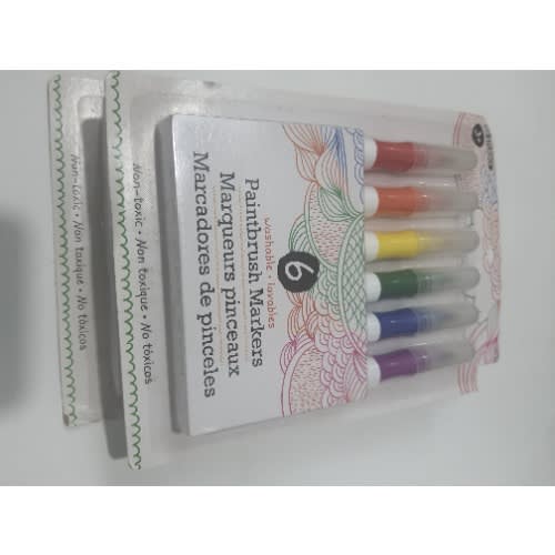 Paintbrush  Markers - Set Of 6