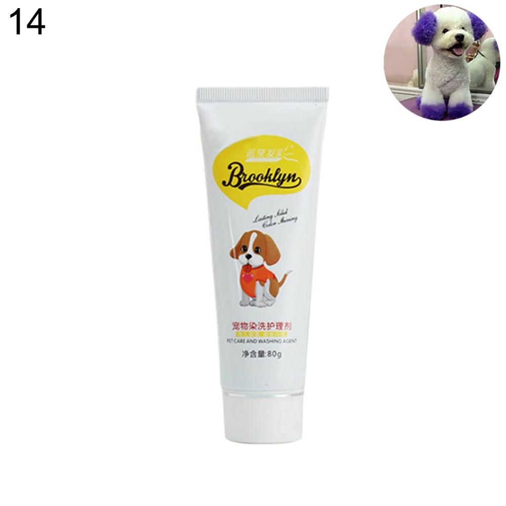 40% Hot Sales!!! 80g Pet Dog Cat Animalhair Dye