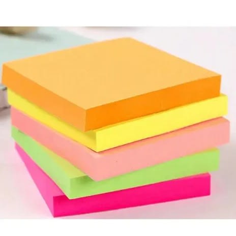 A Set of Colorful Sticky Notes