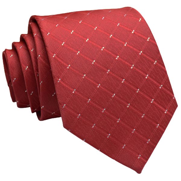 8CM Classic Pure Color Striped Pattern Necktie - FC69