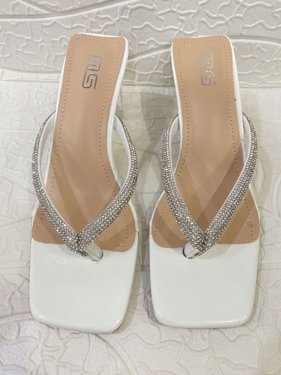 Fashion Women's Transparent Block Heels
