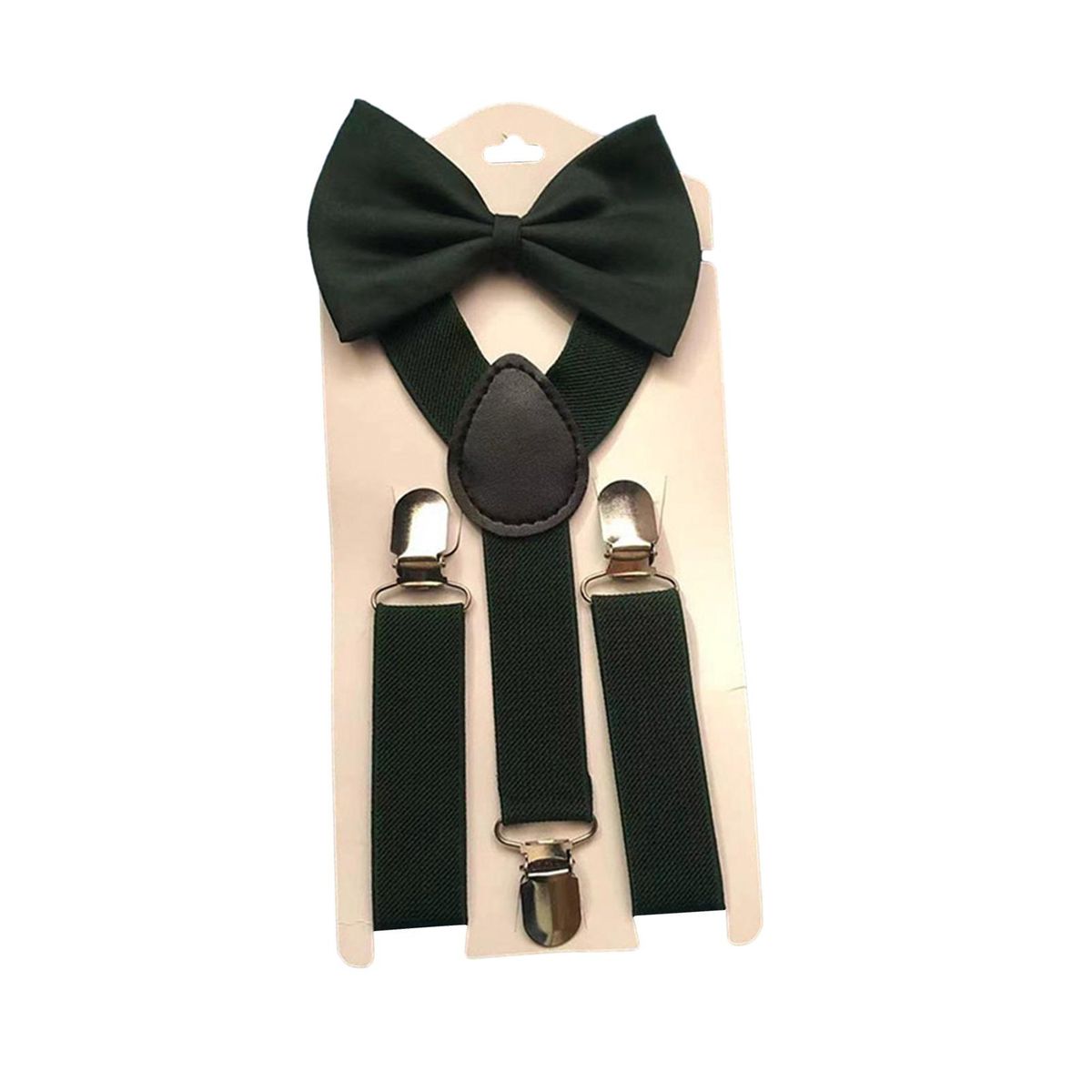 Baby Trousers Suspenders Clip Elastic Belt Kids Festive for Special Army Green