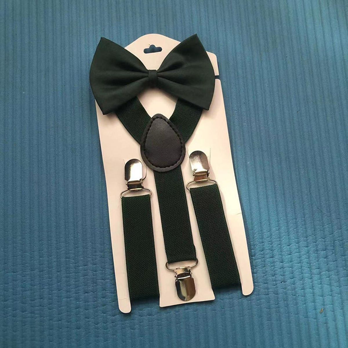 Baby Trousers Suspenders Clip Elastic Belt Kids Festive for Special Army Green