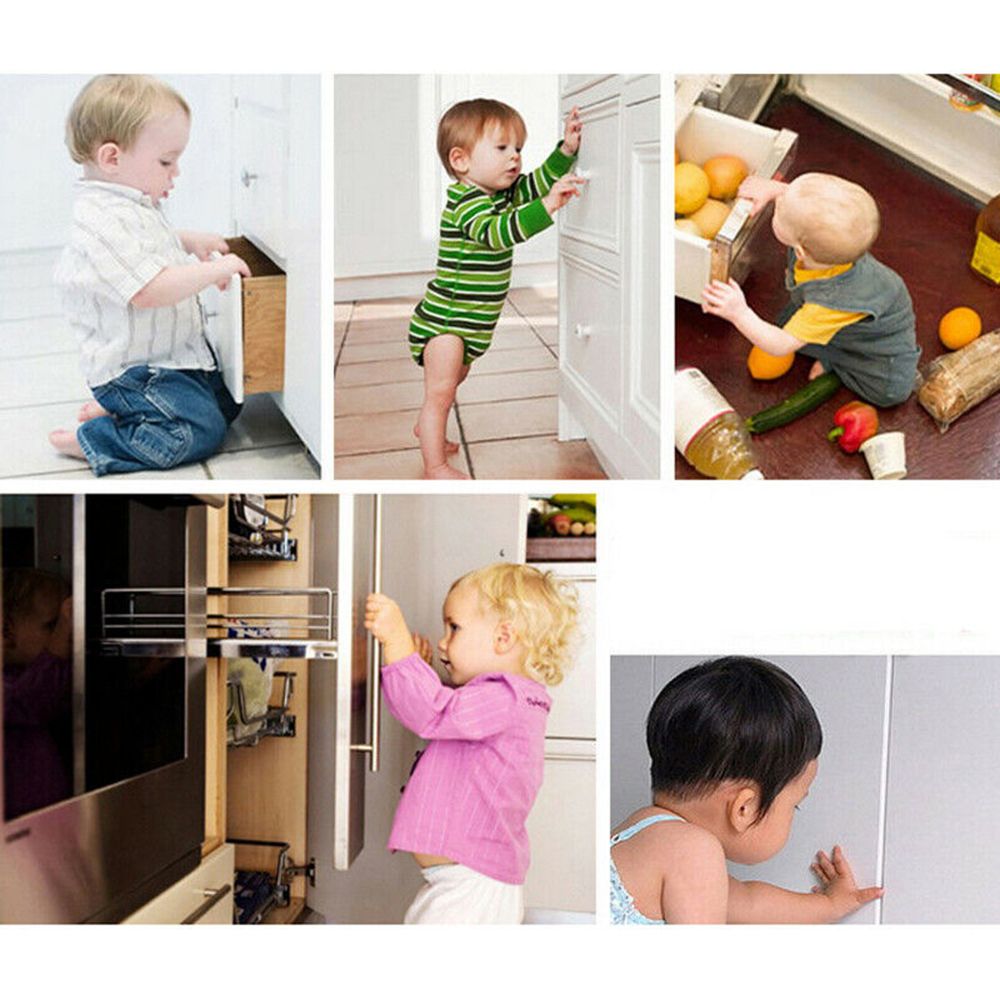 New 1Pc Refrigerator Freezer Fridge Door Lock Latch Catch For Child Toddler Safety
