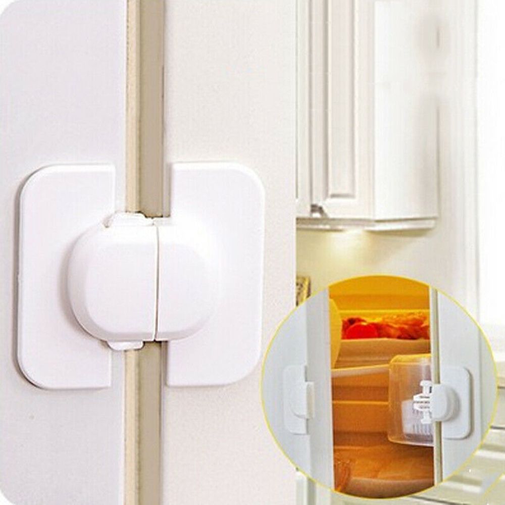 New 1Pc Refrigerator Freezer Fridge Door Lock Latch Catch For Child Toddler Safety