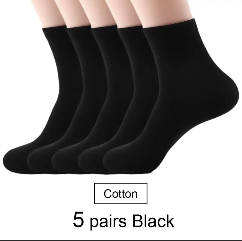 5 PAIR SNEAKERS LOAFERS FASHION MENS SOCKS