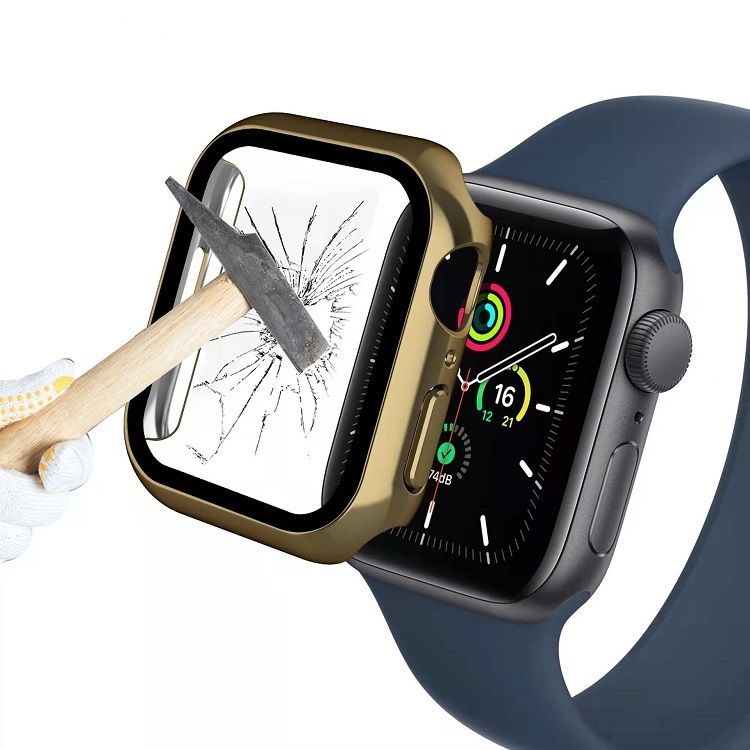 Tempered Film Watch Case For Apple Watch Series 8 / 7 45mm
