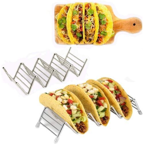 LifeEase Taco Holder, Taco Holder Stand,Stainless Steel