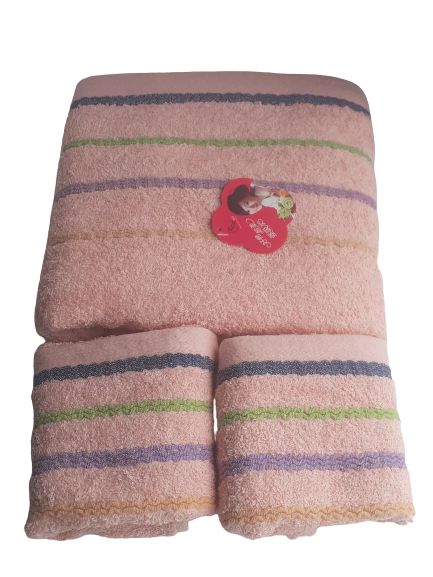 Mother & Child Box High Quality Towel - Pink