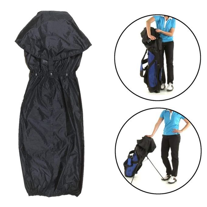Durable Golf Bag Travel Covers Rain Cover With Zip With Hood Golfbags