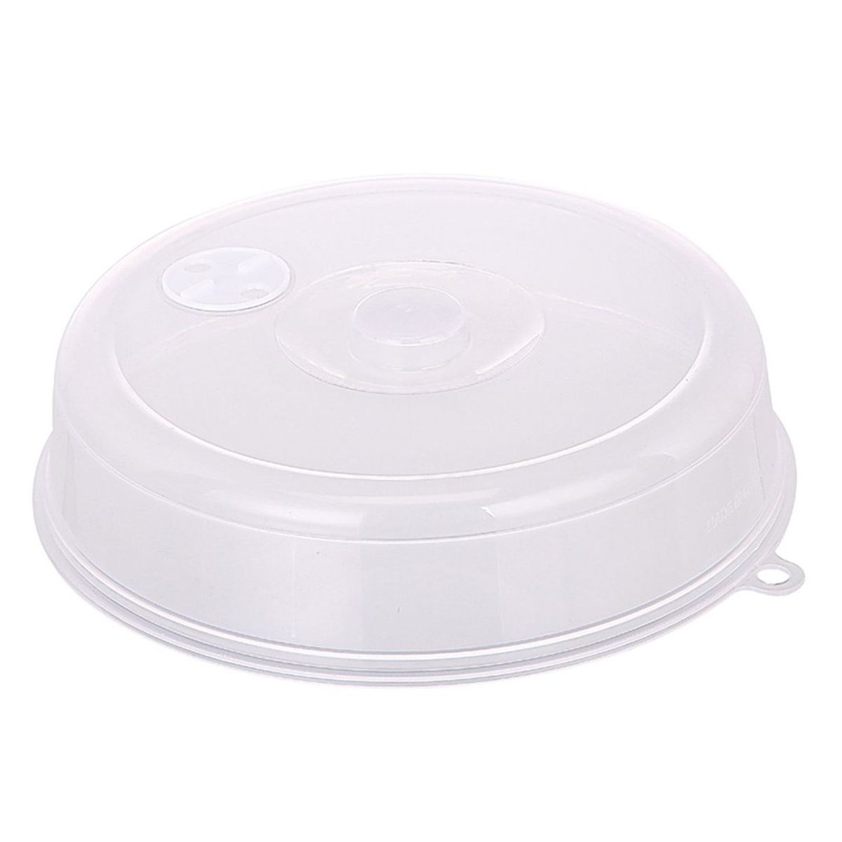 CO Large Microwave Splatter Cover With Steam Vents Fresh-keeping Plate Bowl-transparent