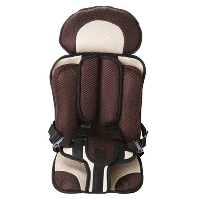 Comfortable Baby Safety Car Strap On Seat Belt -Brown