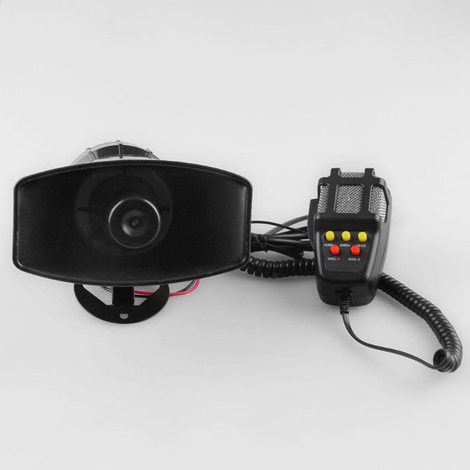 100W 12V Car Truck Van Alarm  Fire Loud Speaker PA  Horn