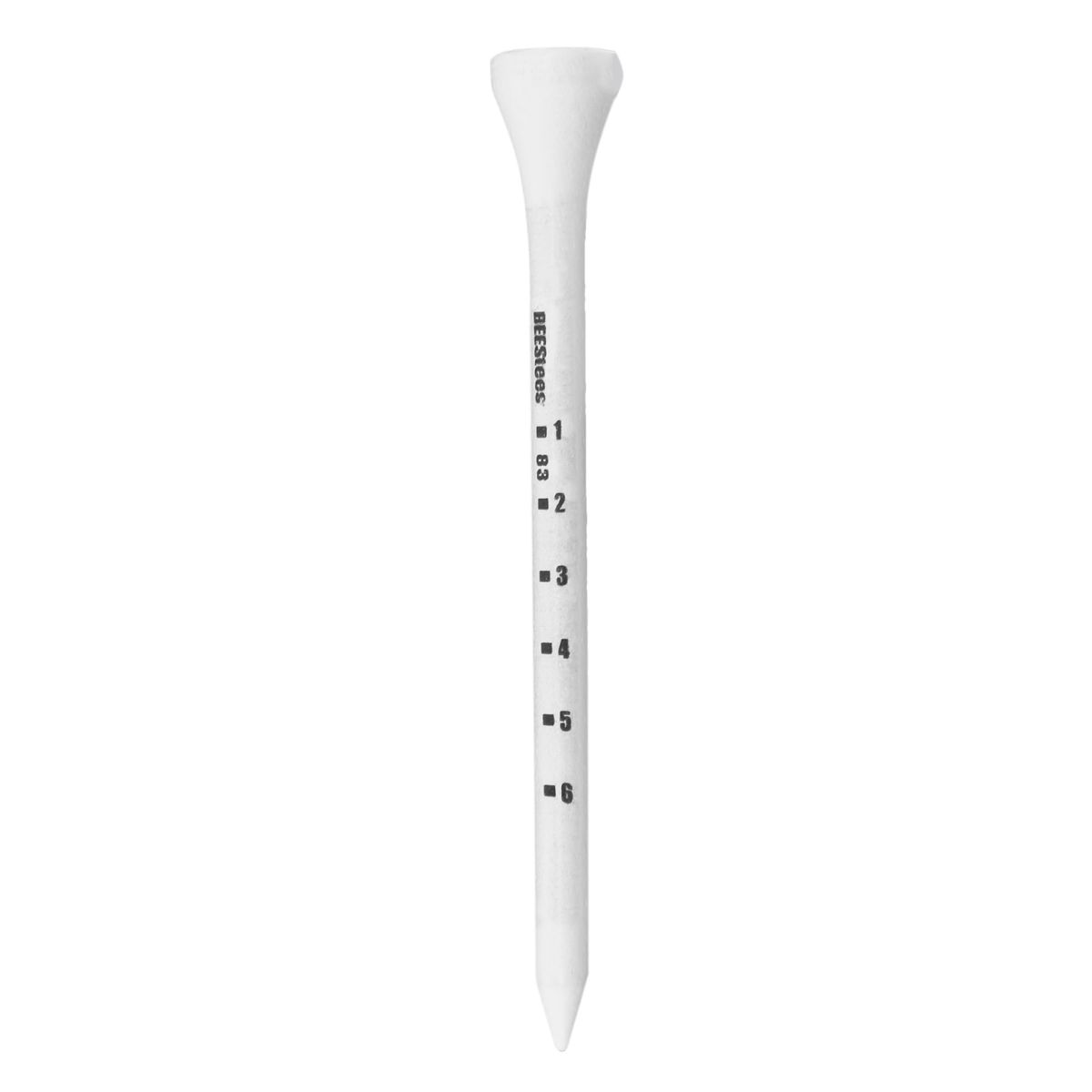 50Pcs Professional Golf 83Mm White Golf Wood