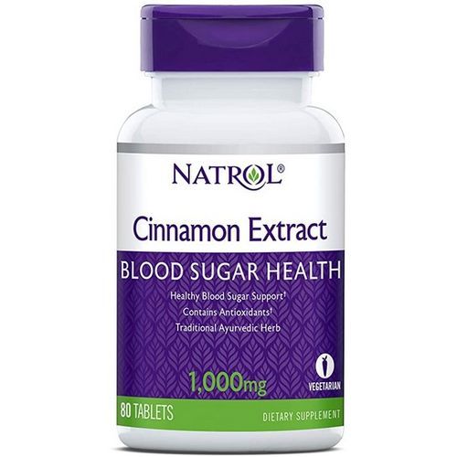 Cinnamon Extract 1000mg Blood Sugar Balance 80 Tablets