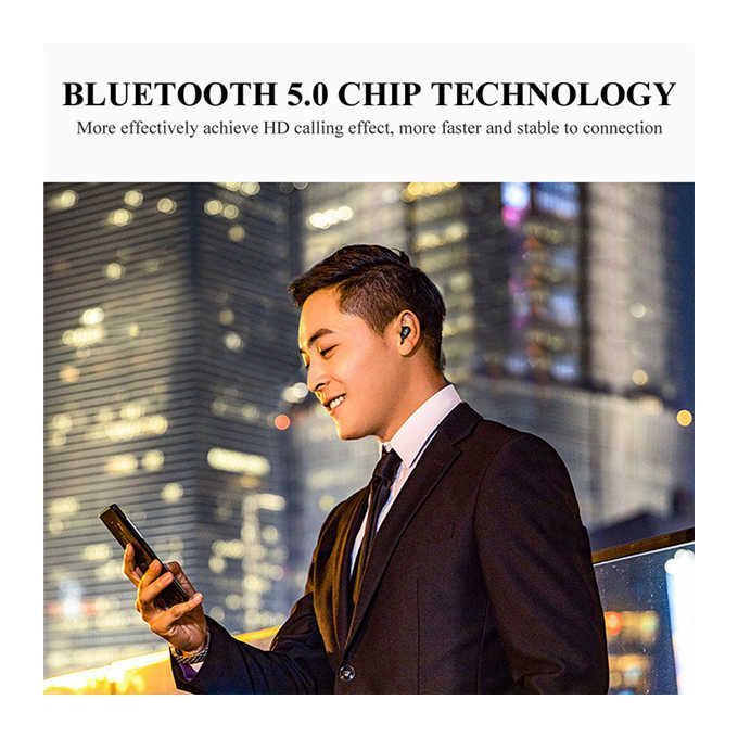 Mini Bluetooth 5.0 Earphone In-Ear Sport Headset Earbuds With Mic For Samsung Huawei