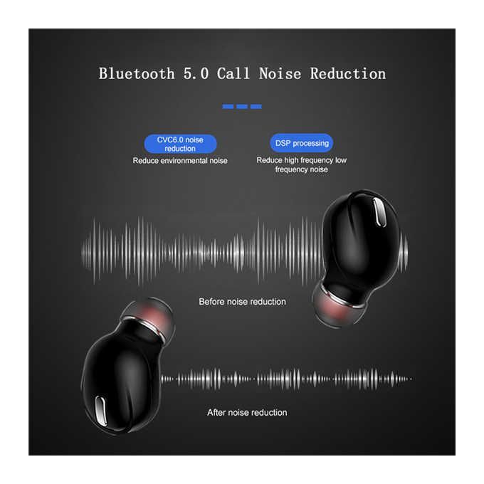Mini Bluetooth 5.0 Earphone In-Ear Sport Headset Earbuds With Mic For Samsung Huawei