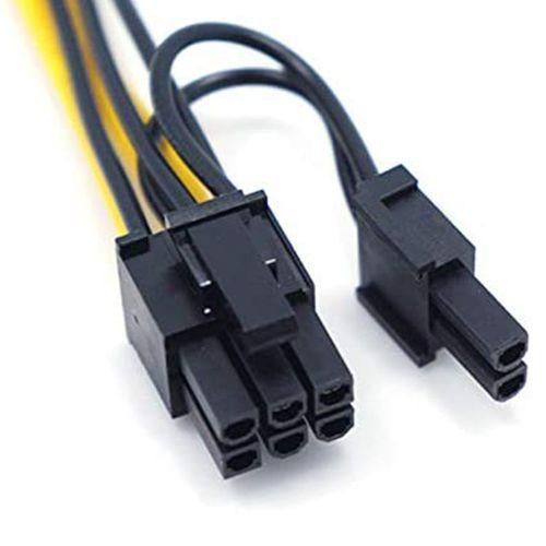 8Pack 6-Pin To Dual 8 (6 + 2)-Pin PCIe Adapter