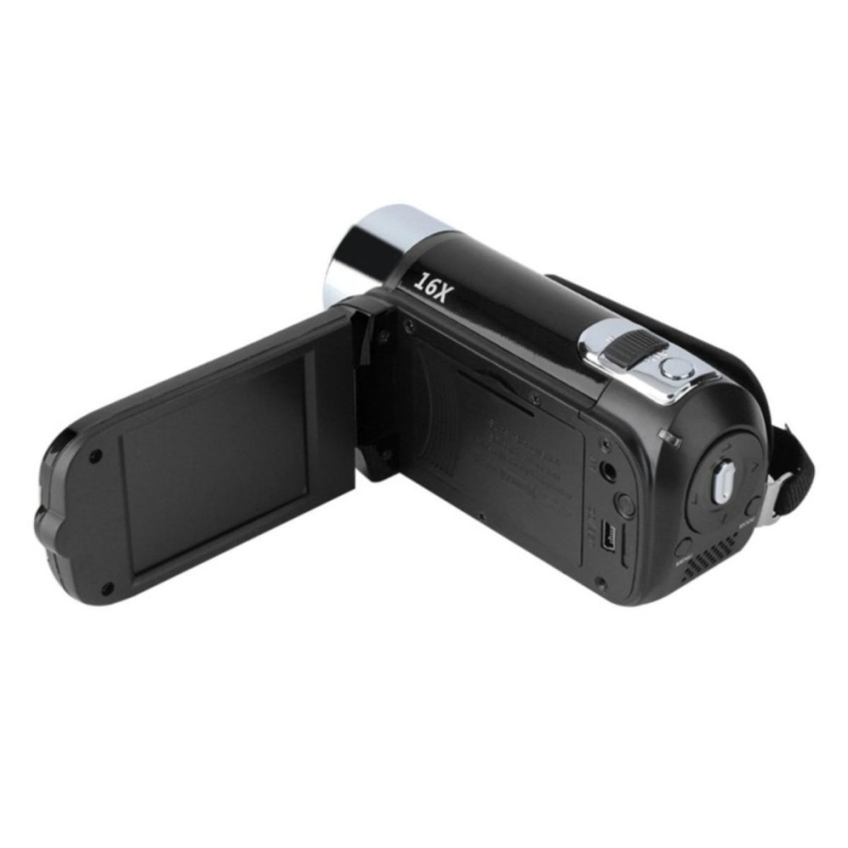 LEBAIQI 2.7 Inch Full HD 720P Digital Video Camera Camcorder DVR 16xZoomCOMS Video Recoding (Black)