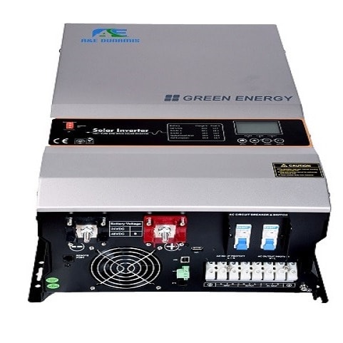 Hybrid Inverter With Inbuilt 80ah Mmpt Charge Controller -5kva/48v