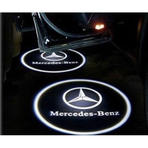 Mercedes Benz Door Logo Projector Ghost Shadow Light {2 Pcs}