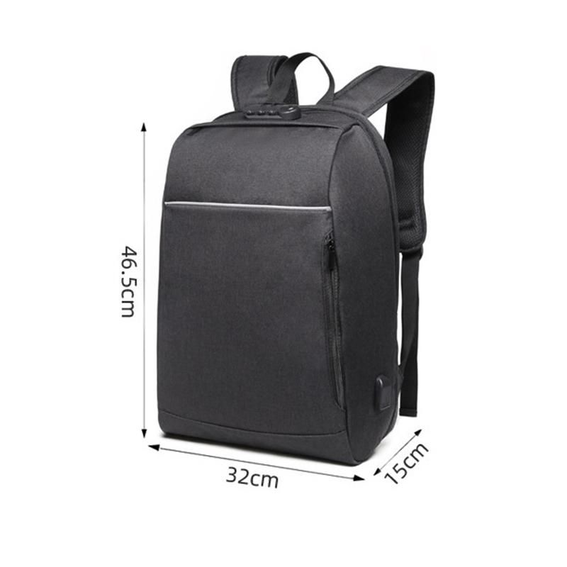 Waterproof USB Charging School Bags Collage Student Travel B