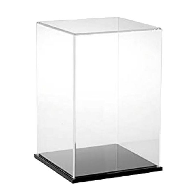 Clear Acrylic Dustproof Case Show Box For Ring Shop Store Retail