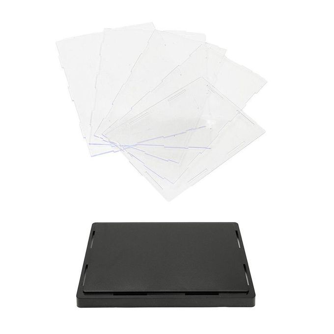 Clear Acrylic Dustproof Case Show Box For Ring Shop Store Retail