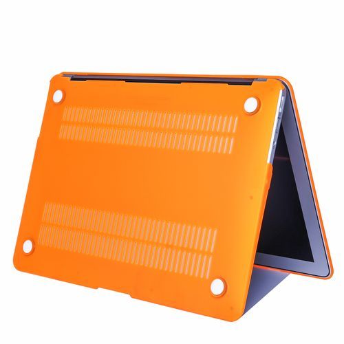 13" Air Case, Matt Hard Rubberized Cover For Macbook Air 13.3 Inch, Orange