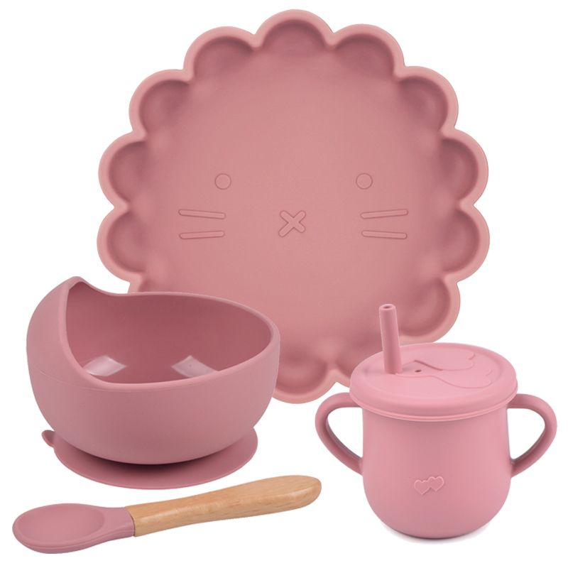 4pcsSet New Design Baby Things Bpa Free Folding Tableware