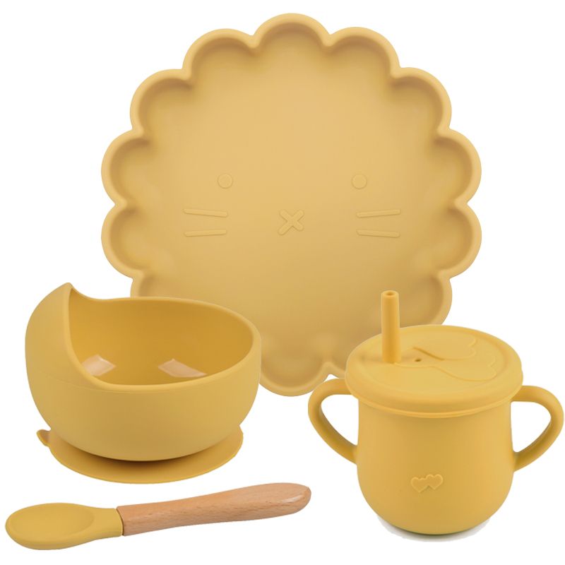 4pcsSet New Design Baby Things Bpa Free Folding Tableware